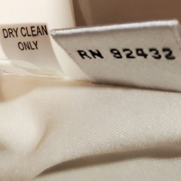 NWT Kay Unger Siver Metallic Dress Sz 12 - Picture 7 of 9